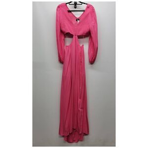 Vici KARINA CUTOUT MAXI DRESS - HOT PINK